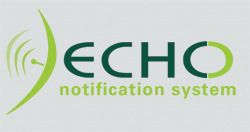 Echo Notification System. An early warning system, broadcast to pdas, cell phone & email.