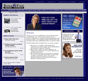 Hard Money Investments. A Real Estate investment company located in Wilmington, Delaware.