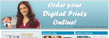 Flash Banner, rotates with timely specials and in-store featured items...