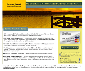 First of four Edward Jones applications.