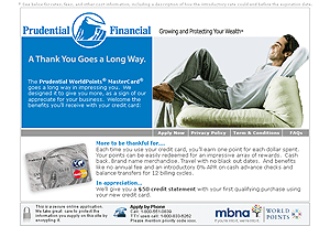 Prudential Financial again, this time a little younger look.